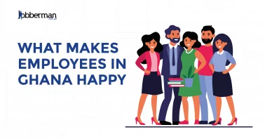 What makes employees in Ghana happy?