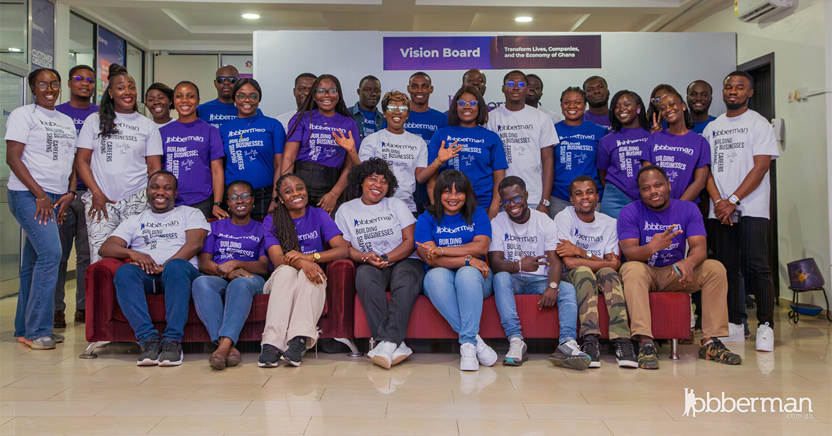 Jobberman staff celebrating 13 years