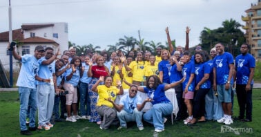 Jobberman Ghana team and leadership celebrating 14 years of growing careers and empowering businesses in Ghana.