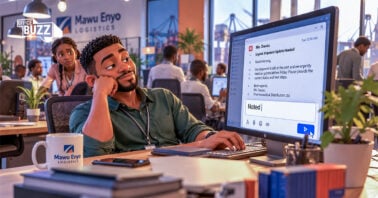 Workplace email etiquette showing poor communication and client relations