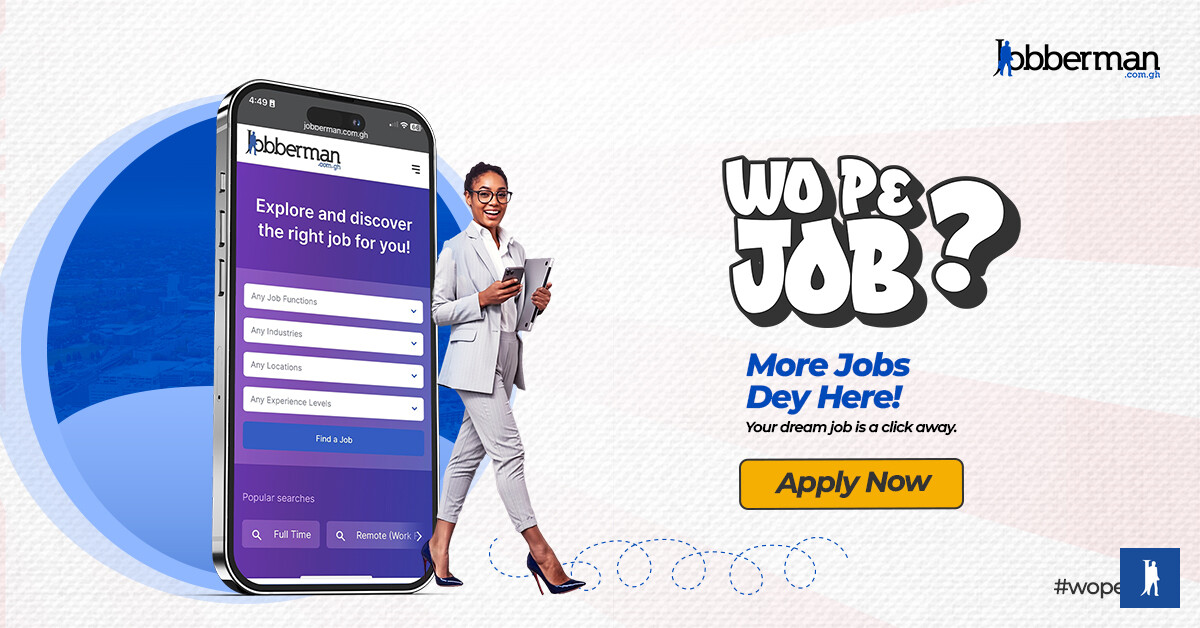 Jobberman Launches “Wo Pɛ Job? More Jobs Dey Here”
